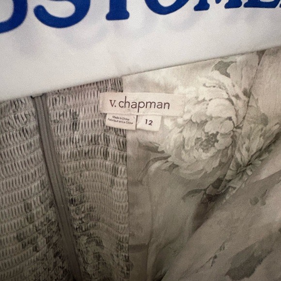 V Chapman June Printed Corset Dress - Picture 3 of 3